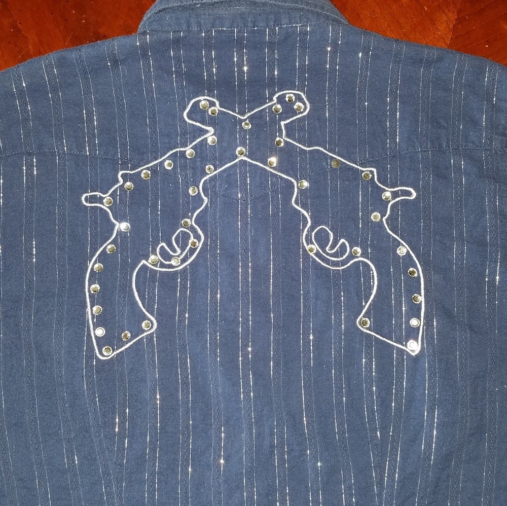 Wrangler Shirt with Pistols Size S